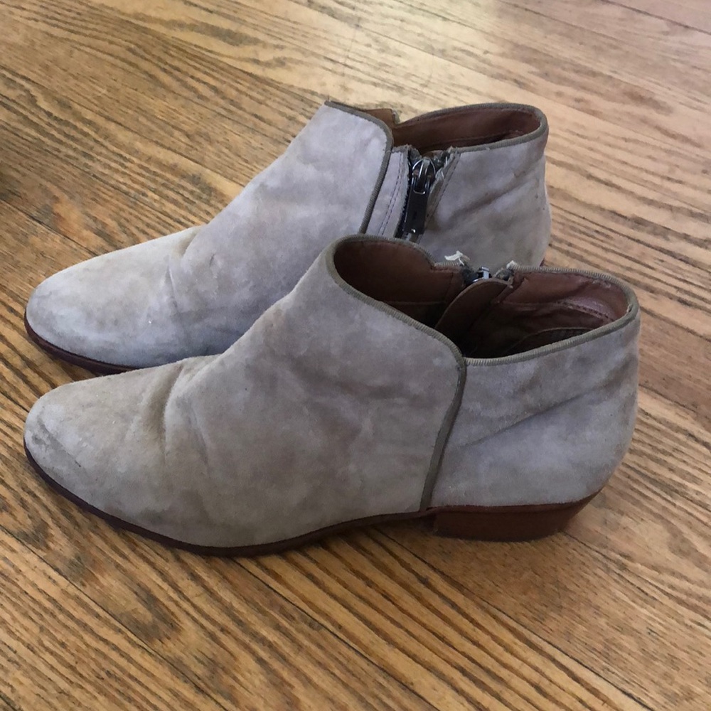 Sam Edelmen Petty Chelsea Boot Suede (Putty)